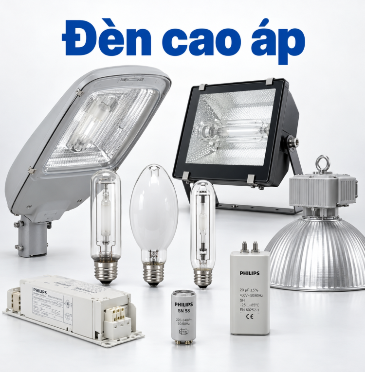 Đèn cao áp công nghiệp